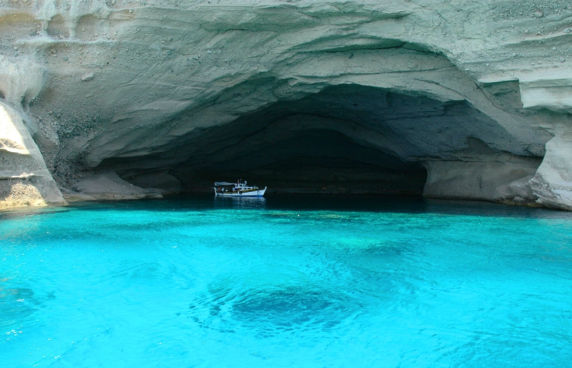 Kiriş Cave, Kemer Phaselis yacht tour route
