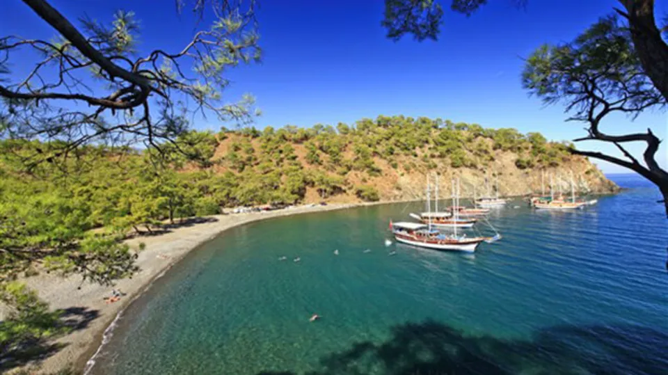 Kemer Günbatımı Özel Yat Turu - 7